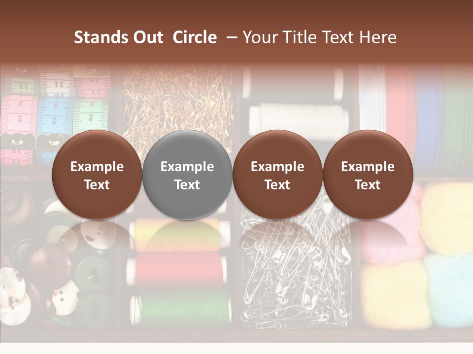 Stitch Grunge Tailor PowerPoint Template