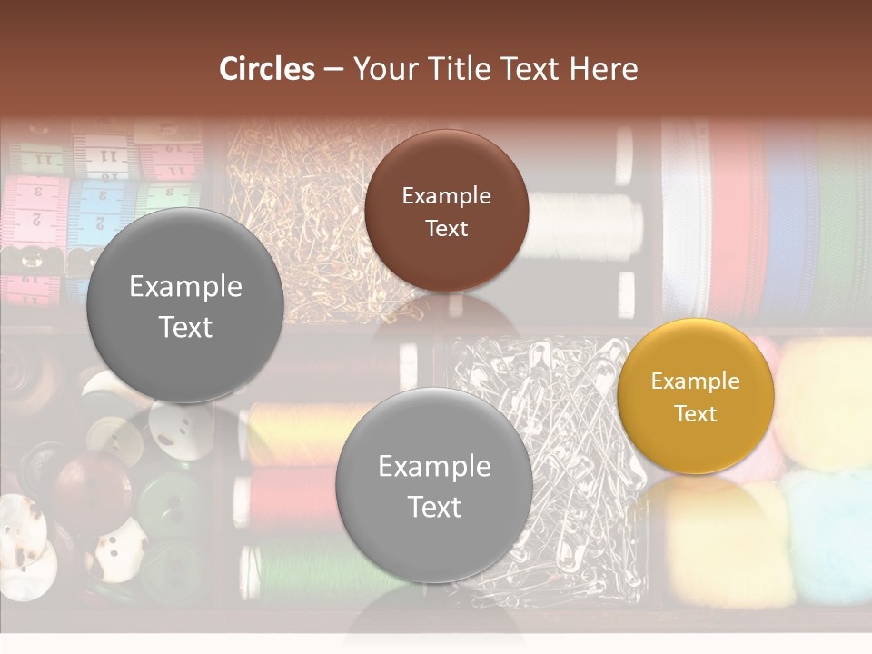 Stitch Grunge Tailor PowerPoint Template