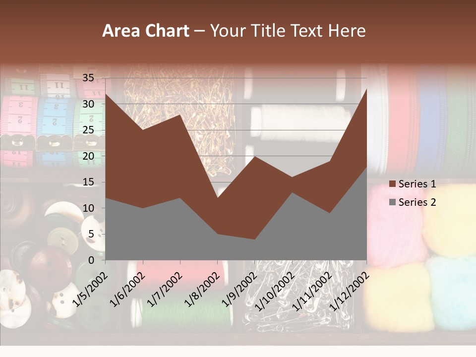 Stitch Grunge Tailor PowerPoint Template