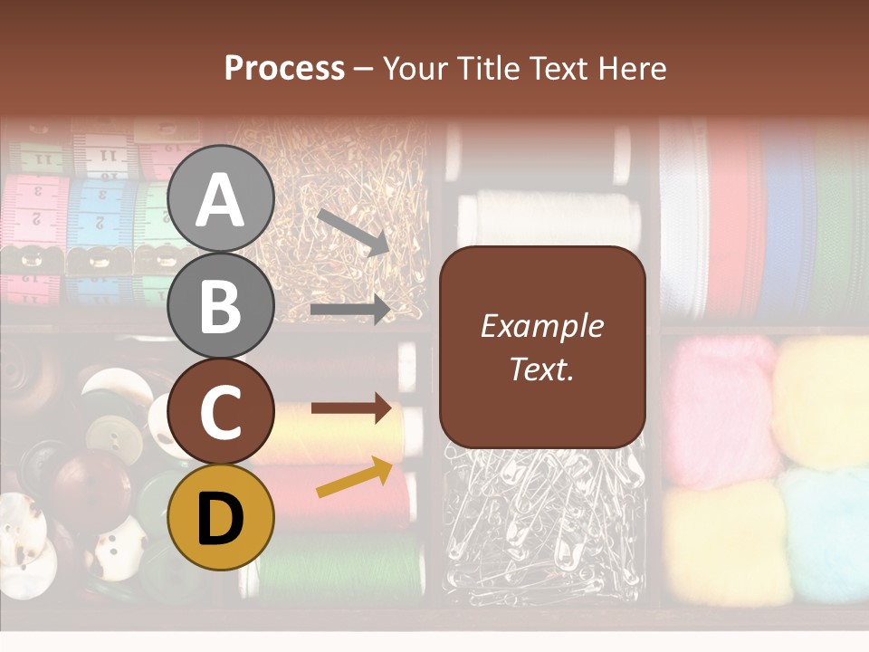 Stitch Grunge Tailor PowerPoint Template
