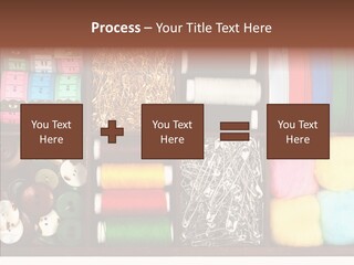 Stitch Grunge Tailor PowerPoint Template