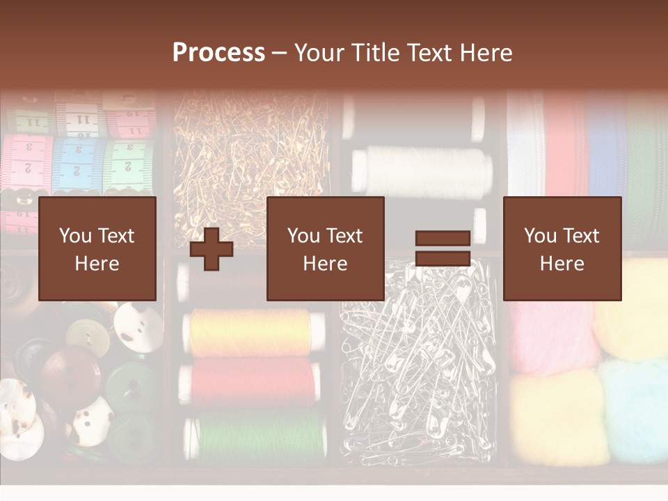 Stitch Grunge Tailor PowerPoint Template