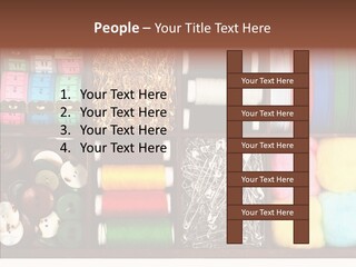 Stitch Grunge Tailor PowerPoint Template