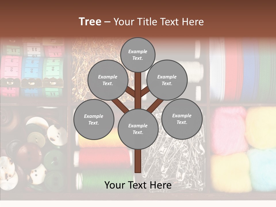 Stitch Grunge Tailor PowerPoint Template