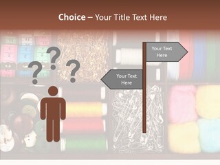 Stitch Grunge Tailor PowerPoint Template