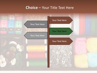 Stitch Grunge Tailor PowerPoint Template