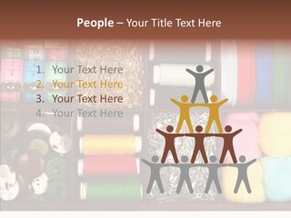 Stitch Grunge Tailor PowerPoint Template