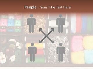 Stitch Grunge Tailor PowerPoint Template