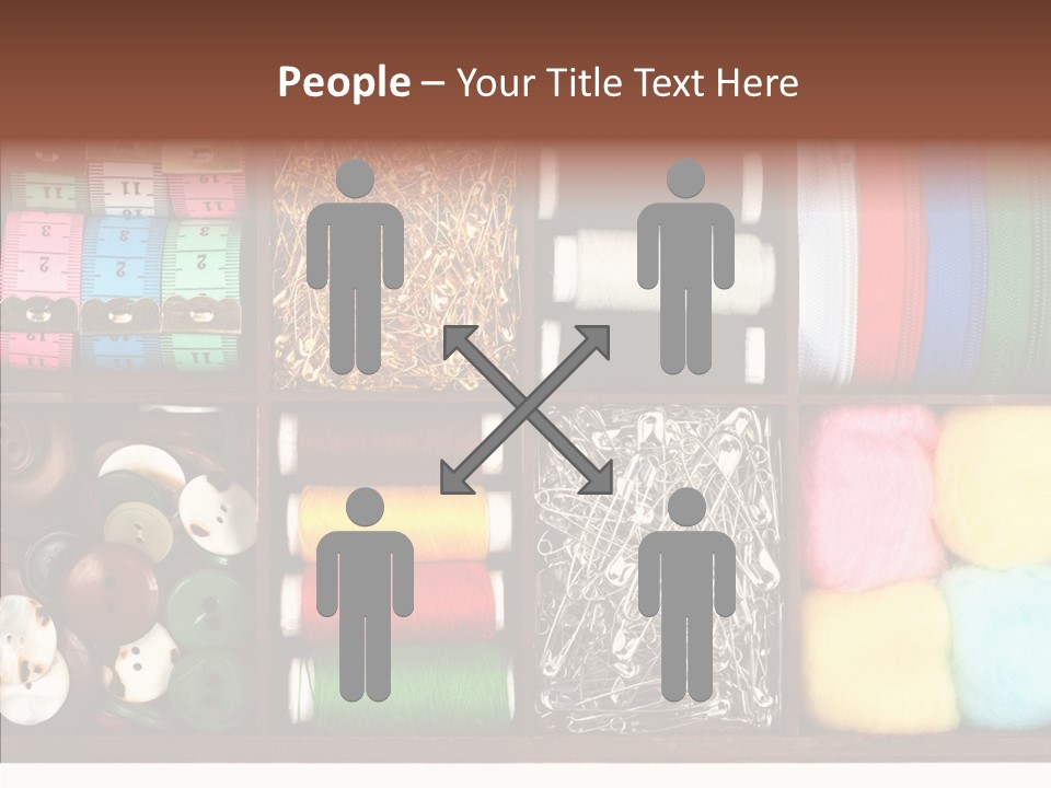 Stitch Grunge Tailor PowerPoint Template