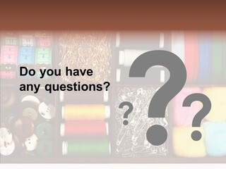 Stitch Grunge Tailor PowerPoint Template