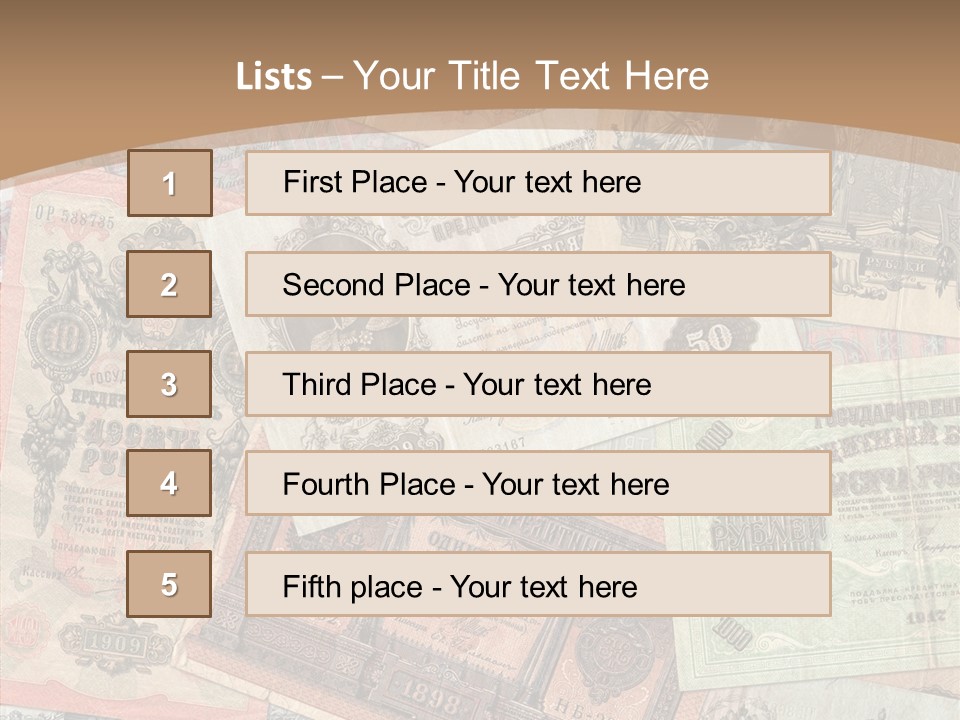 Empire Money Currency PowerPoint Template