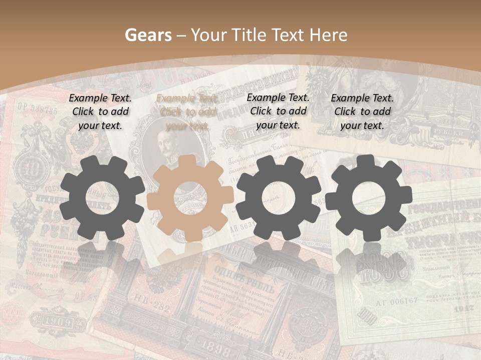 Empire Money Currency PowerPoint Template