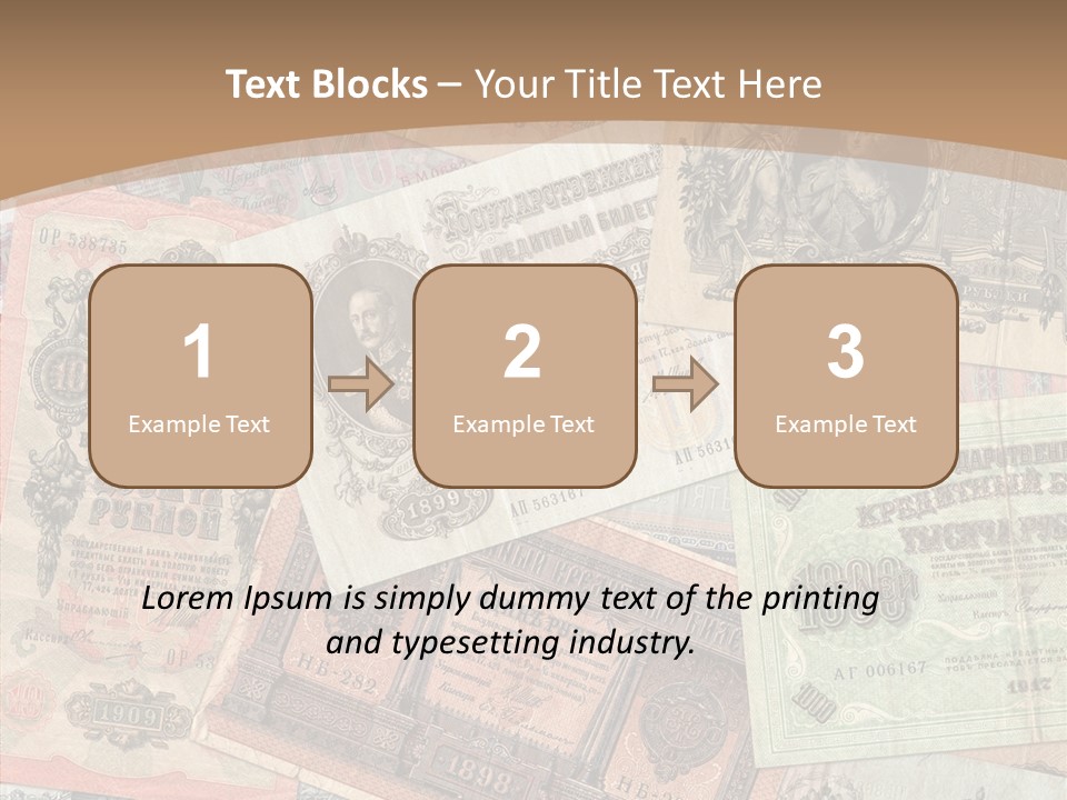 Empire Money Currency PowerPoint Template