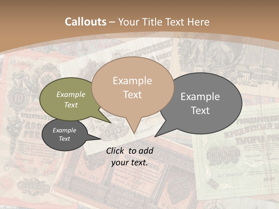 Empire Money Currency PowerPoint Template