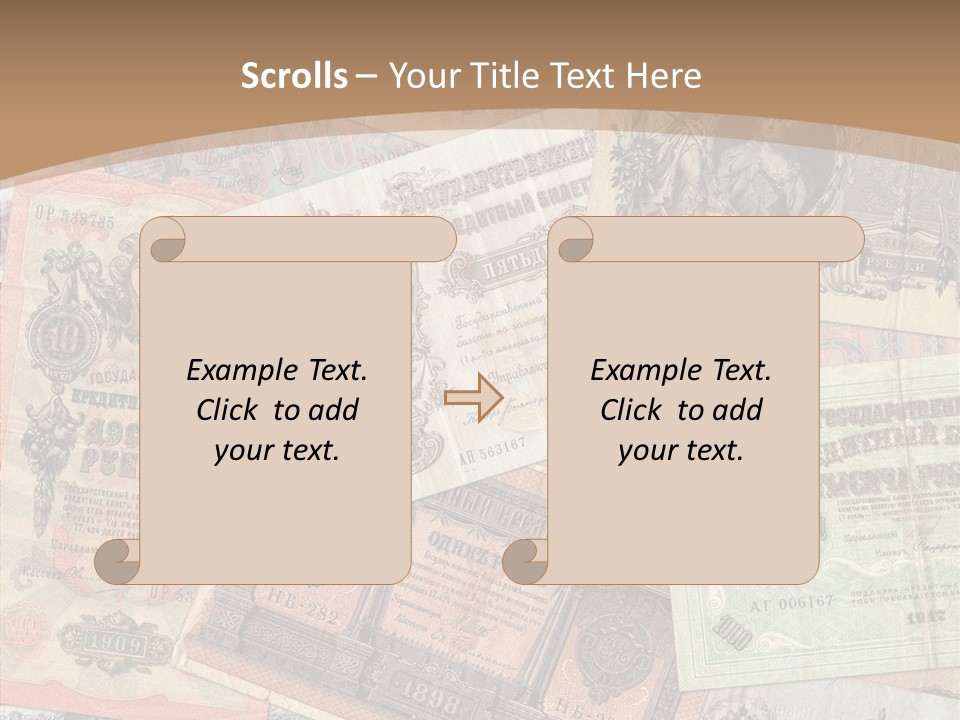 Empire Money Currency PowerPoint Template