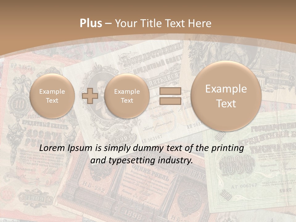 Empire Money Currency PowerPoint Template
