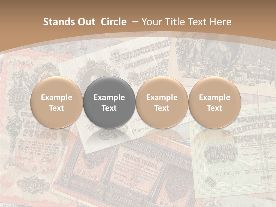 Empire Money Currency PowerPoint Template