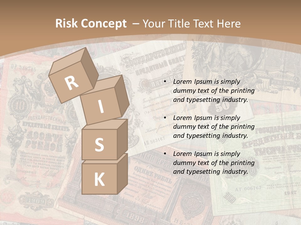 Empire Money Currency PowerPoint Template