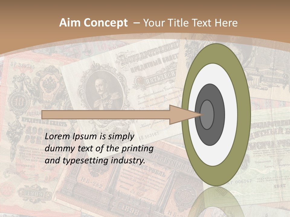 Empire Money Currency PowerPoint Template