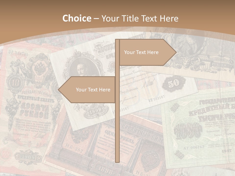 Empire Money Currency PowerPoint Template