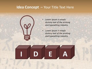Luxury Product Costa Rica Letter PowerPoint Template
