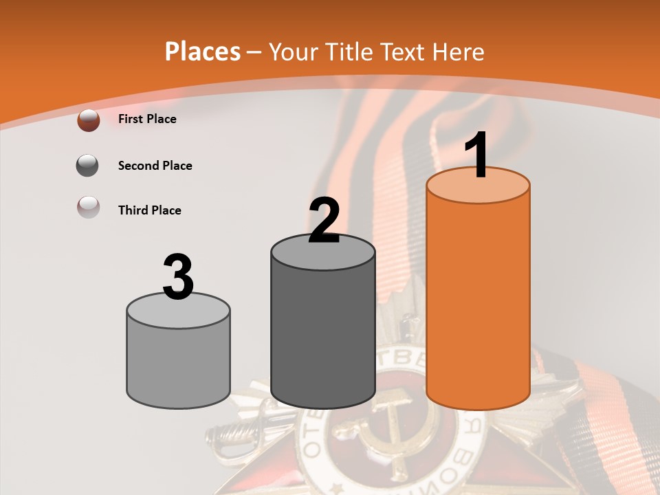 Striped Russia Old PowerPoint Template