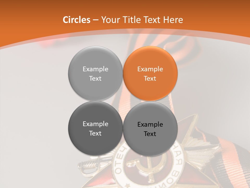 Striped Russia Old PowerPoint Template