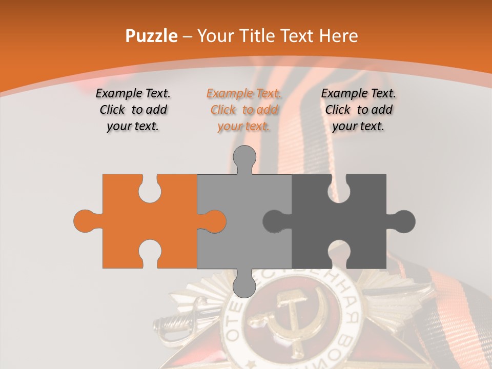 Striped Russia Old PowerPoint Template