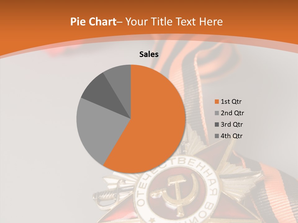 Striped Russia Old PowerPoint Template