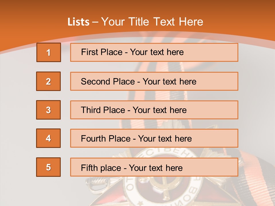 Striped Russia Old PowerPoint Template