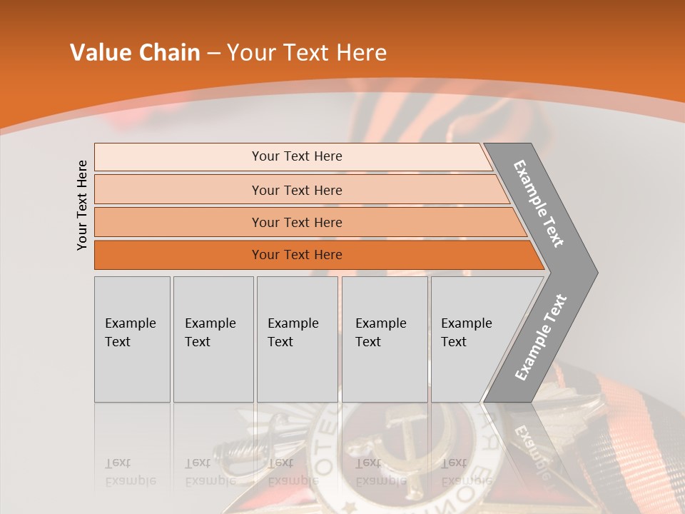 Striped Russia Old PowerPoint Template