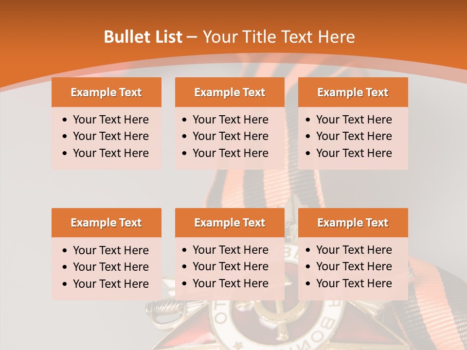 Striped Russia Old PowerPoint Template