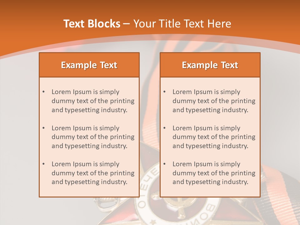 Striped Russia Old PowerPoint Template