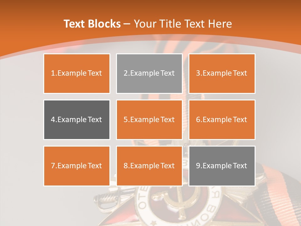 Striped Russia Old PowerPoint Template