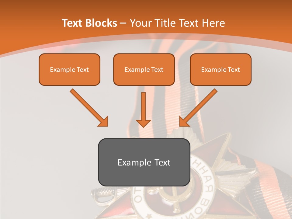 Striped Russia Old PowerPoint Template