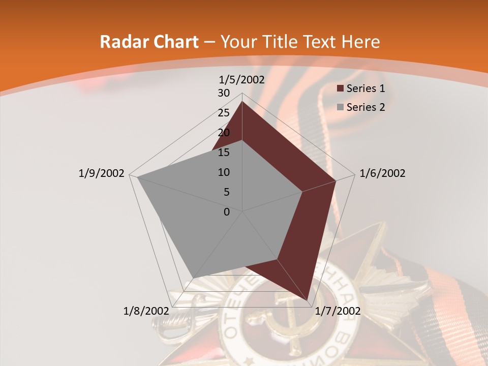 Striped Russia Old PowerPoint Template