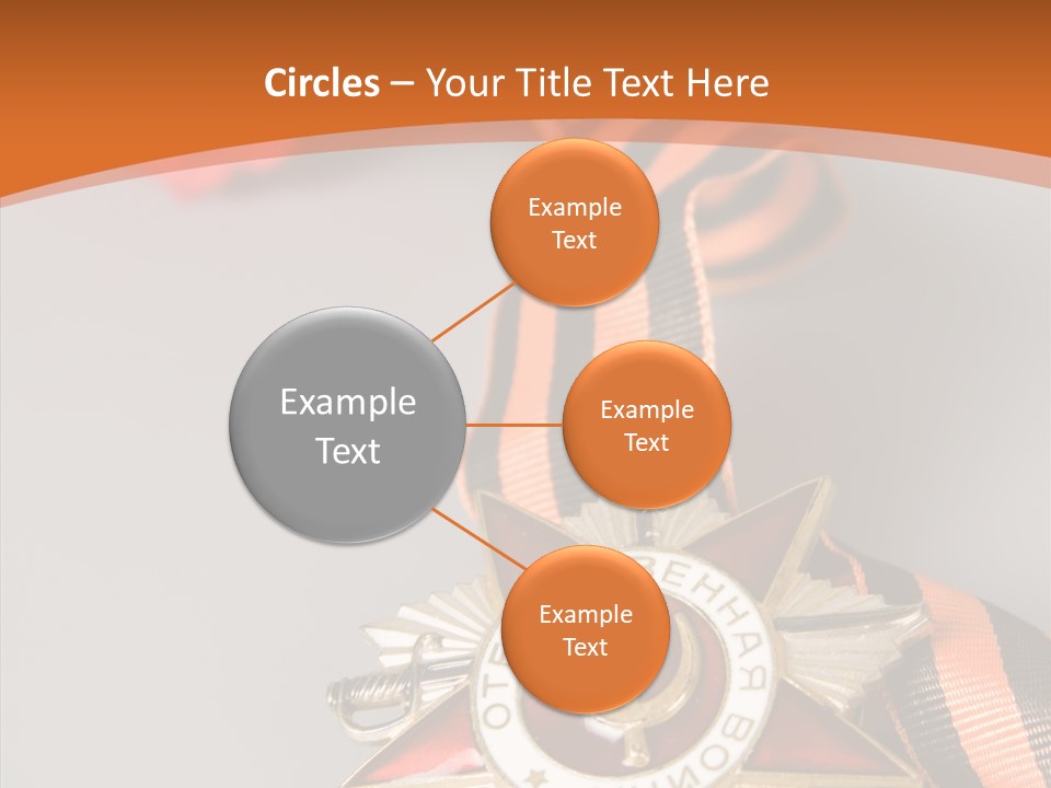 Striped Russia Old PowerPoint Template