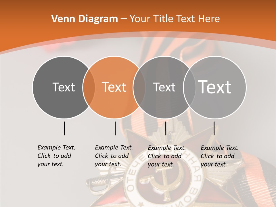 Striped Russia Old PowerPoint Template