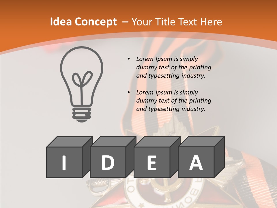 Striped Russia Old PowerPoint Template