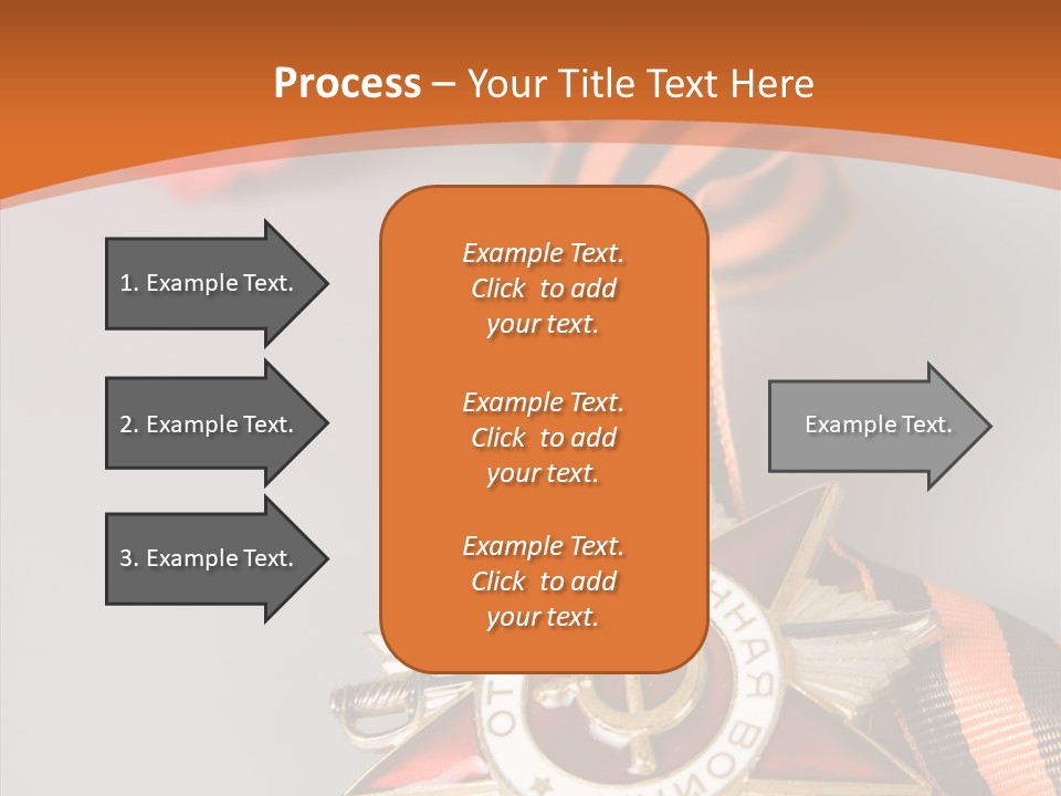 Striped Russia Old PowerPoint Template