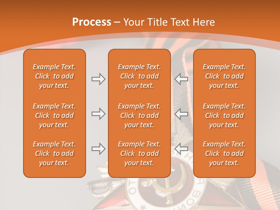 Striped Russia Old PowerPoint Template