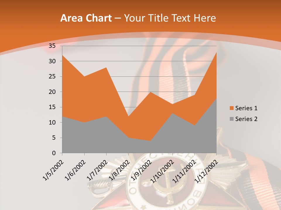 Striped Russia Old PowerPoint Template