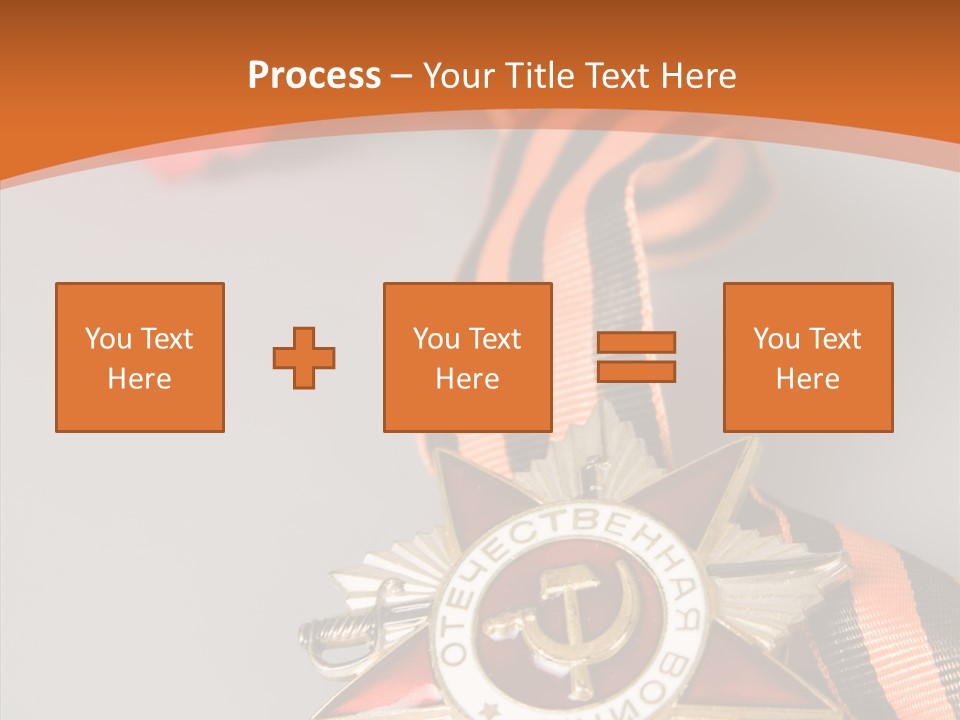 Striped Russia Old PowerPoint Template