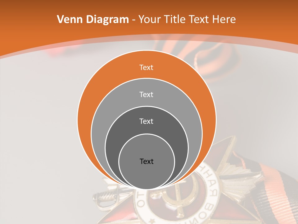 Striped Russia Old PowerPoint Template