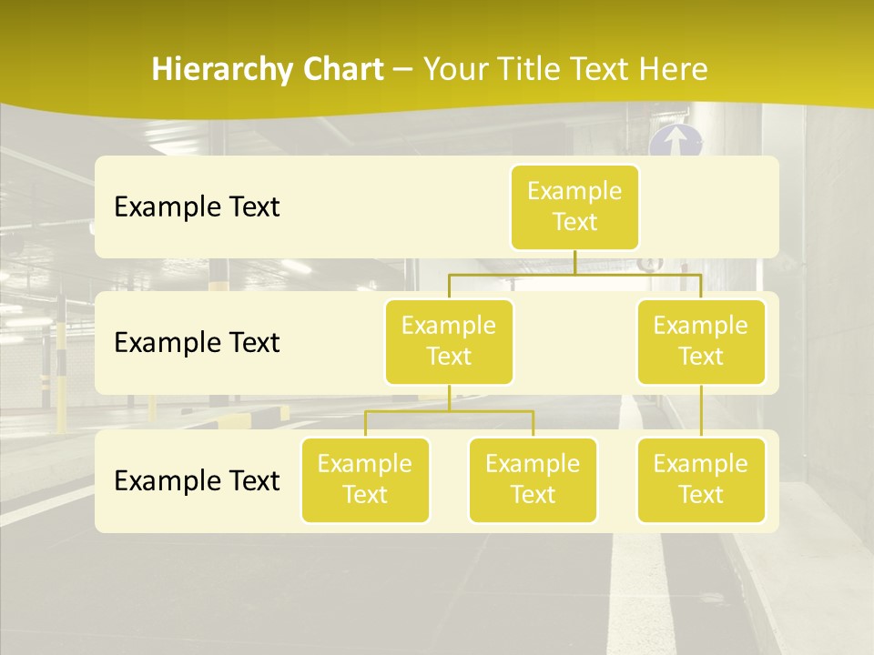 Transportation Illuminated Column PowerPoint Template