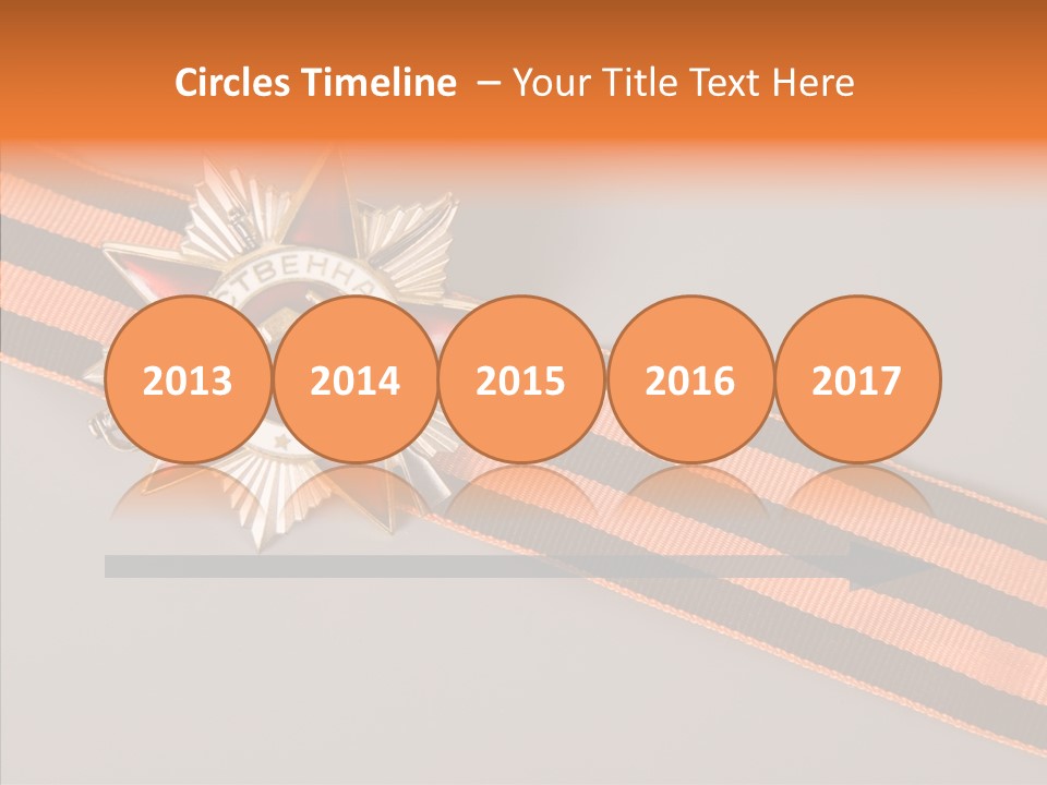 Decoration Union Sign PowerPoint Template