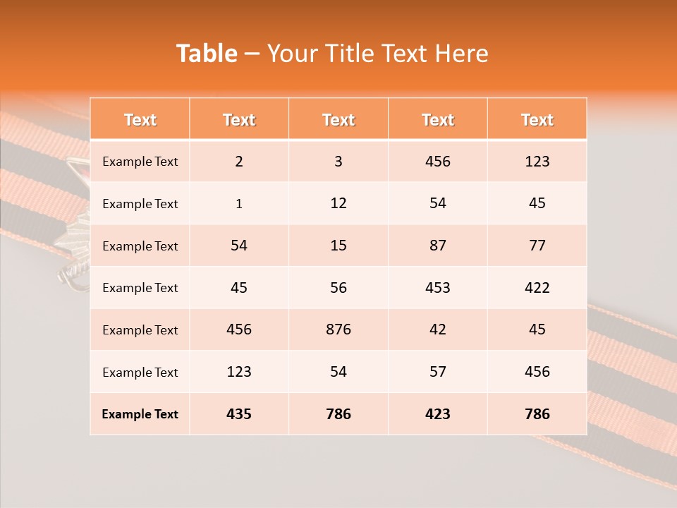 Decoration Union Sign PowerPoint Template