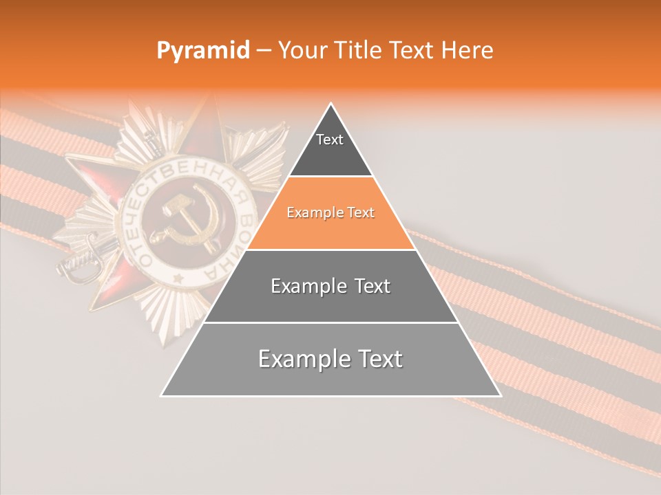 Decoration Union Sign PowerPoint Template