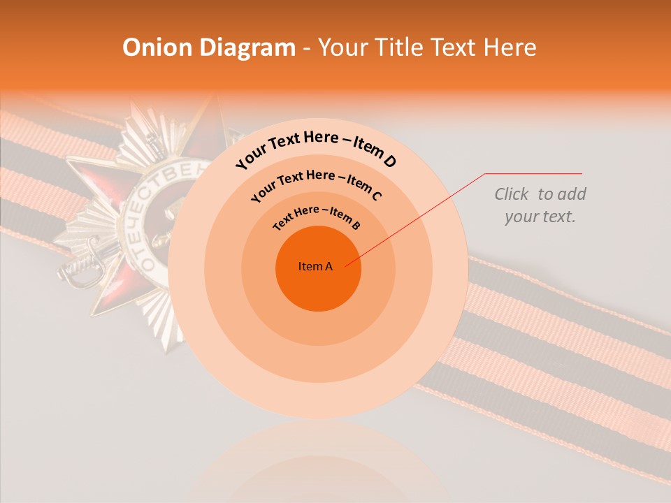 Decoration Union Sign PowerPoint Template