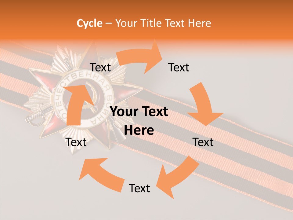 Decoration Union Sign PowerPoint Template